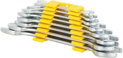 Stanley: 70-379 Double Sided Open End Wrench Spanner Set (8-Pieces)