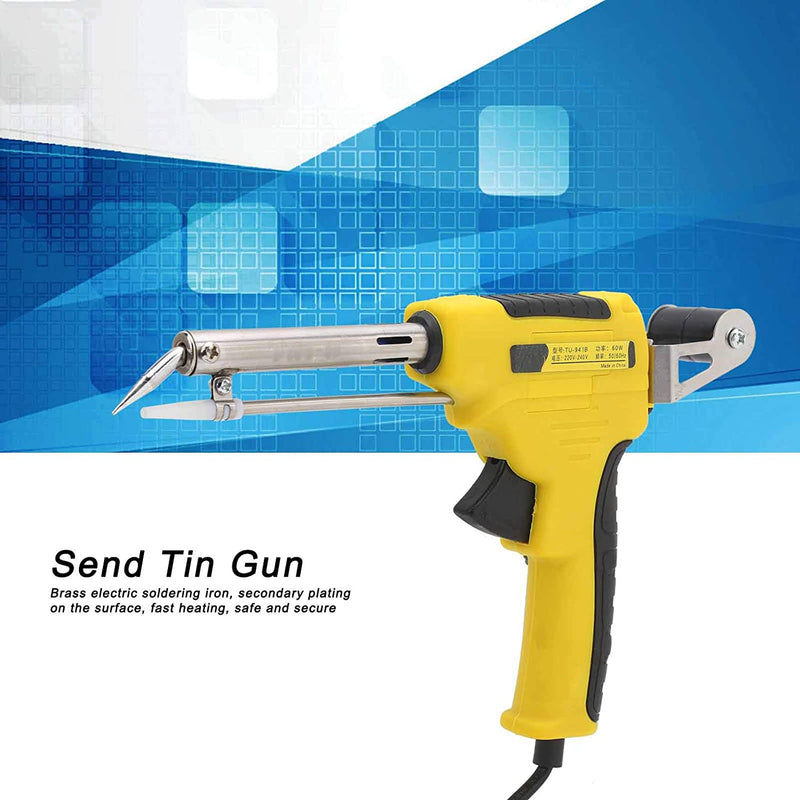 External Heating Send Tin Soldering Gun with Automatic Solder Feed