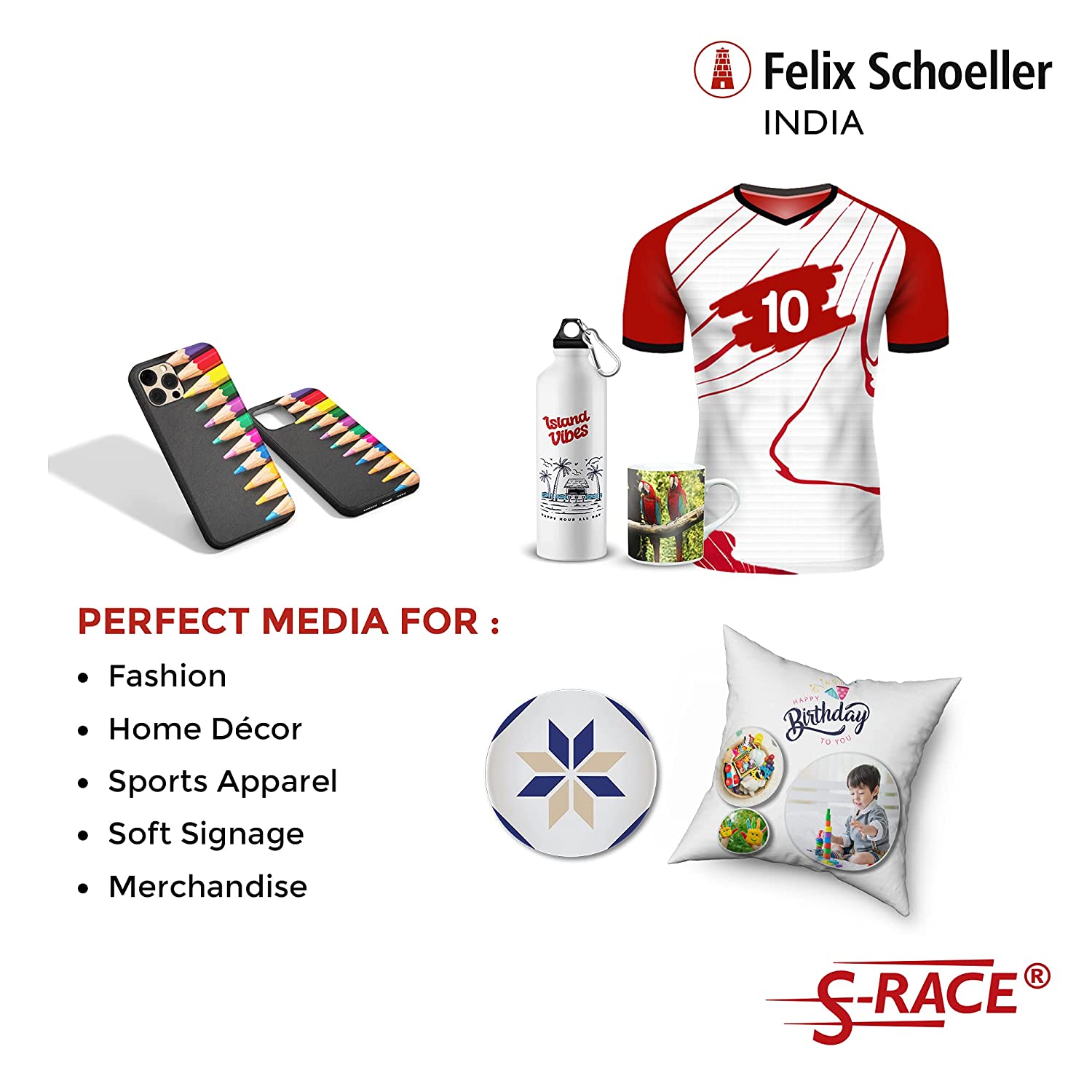 S-RACE: A4 Dye Sublimation Paper 120GSM