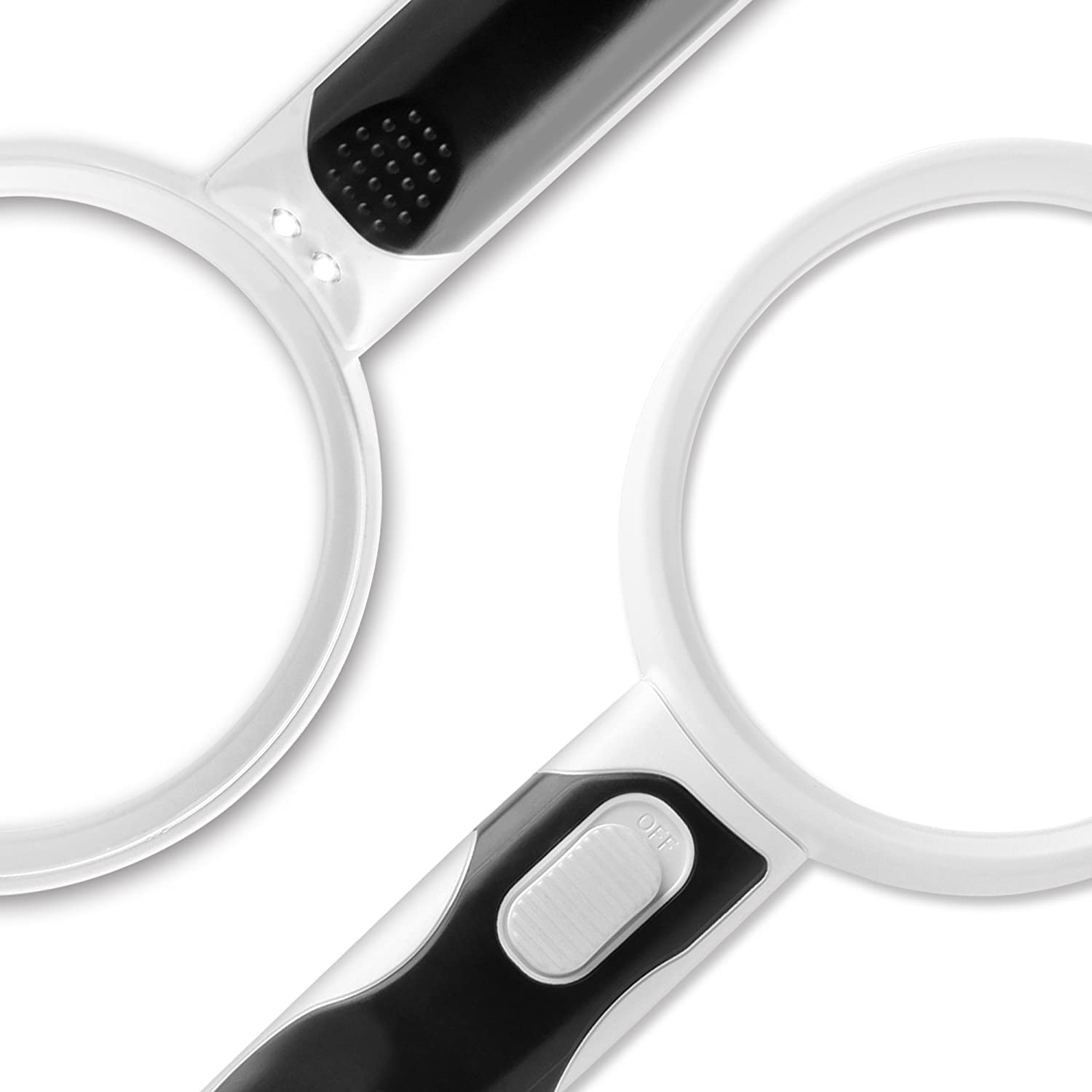 Magnifying Glass with Light - 3 Lens Set (2x + 3.5x + 10x)