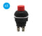 [Type 1] Momentary Switch / Horn Switch Only Push Type - Red (35 mm x 14 mm)