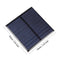 Solar Panel 5V Square Shape, 0.5W, 100mA, 70mm x 70mm