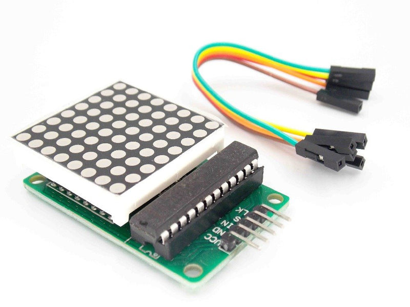 MAX7219 8x8 Dot Matrix Microcontroller Module LED Display