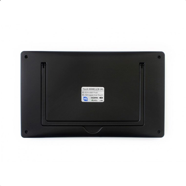 Waveshare 7 Inch Capacitive HDMI LCD Display (H) with Case 1024×600