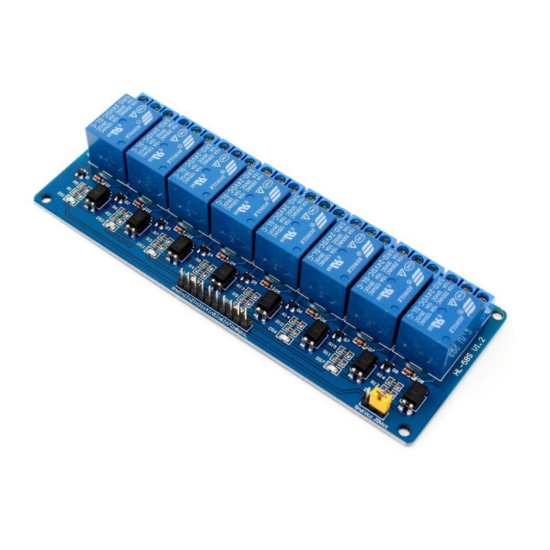 24V 8 Channel Relay Module with Optocoupler