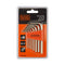 Black & Decker: BDHT81593 Steel Hexkey Allen Key Set (Orange, 8-Pieces)