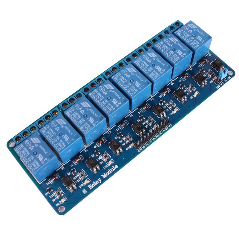 8 Channel Isolated 5V 10A Relay Module opto coupler For Arduino PIC AVR DSP ARM