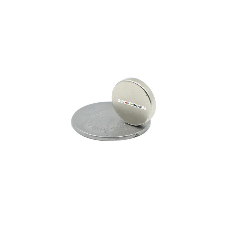 Neodymium Circular Magnet - 15mm x  3mm