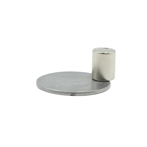 Neodymium Cylindrical Magnet - 8mm x 10mm