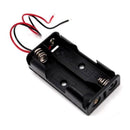 2XAA AA Battery Cell Holder with Wire