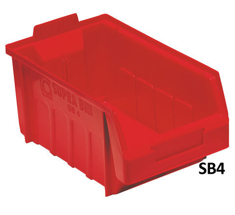 Alkon: SB 6 Supra Bin 440mm X 180mm X 145mm Blue/Red