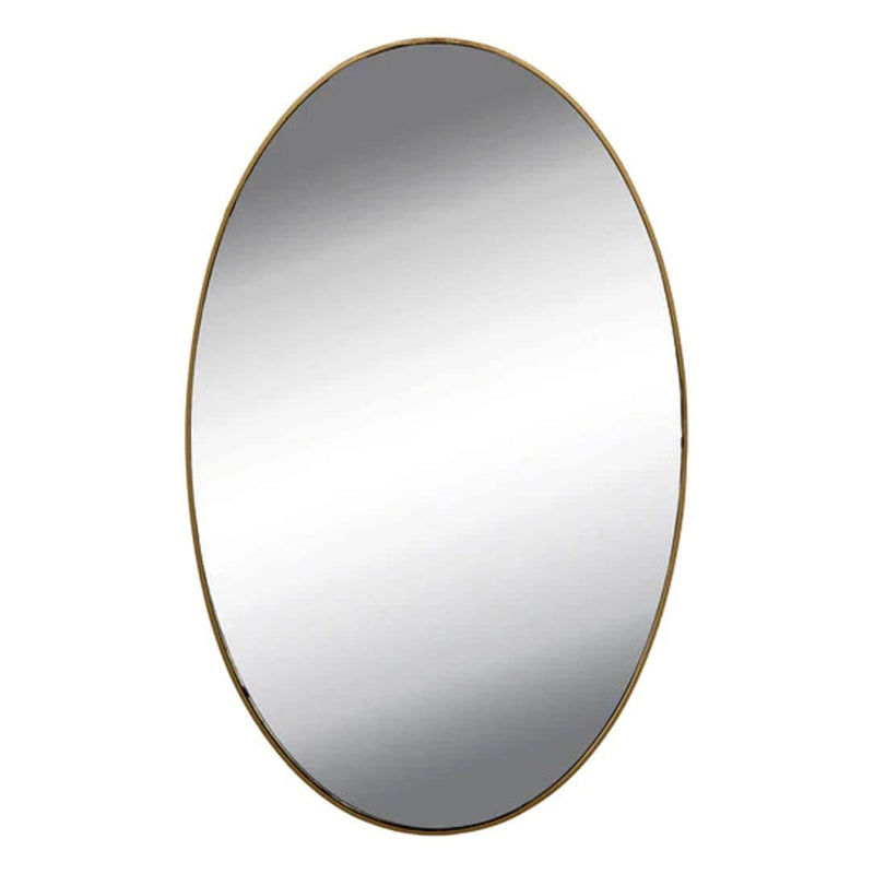 Acrylic Oval Shape Mirror Sticker