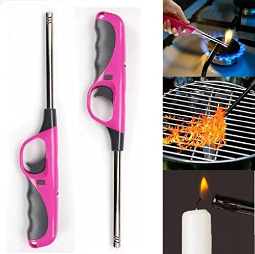 Adjustable Flame Gas Lighters & Refill Bottles For Home Use