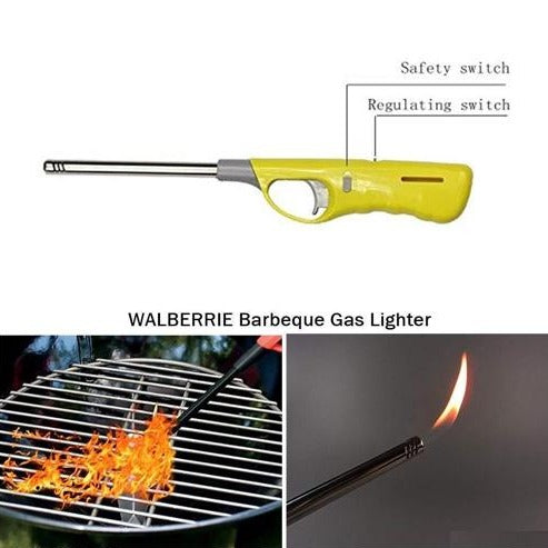 Adjustable Flame Gas Lighters & Refill Bottles For Home Use
