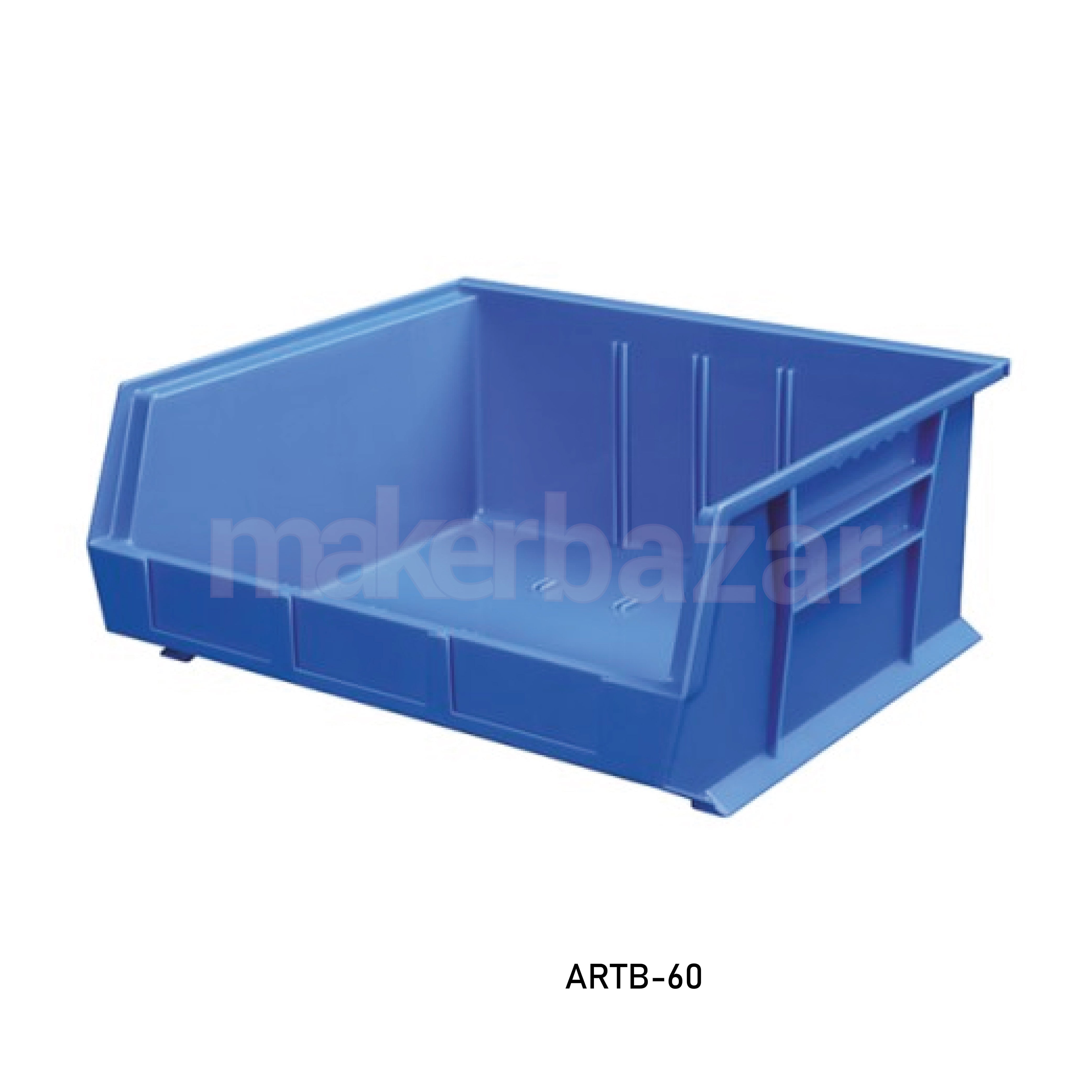 Alkon: ARTB-40 Rhino Tuff Bins 375mm X 210mm X 179mm Blue/Red