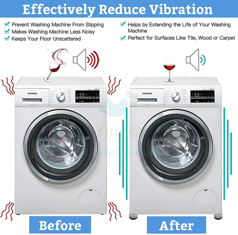 [Type 1] Anti Vibration Pads for Washing Machine/Fridge/Coolers/Furniture