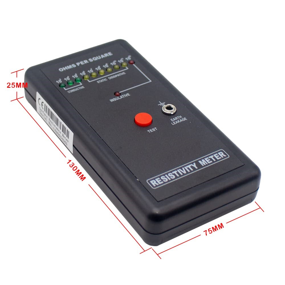 Esd Instrument Surface Resistivity Meter Anti-Static ESD Tester