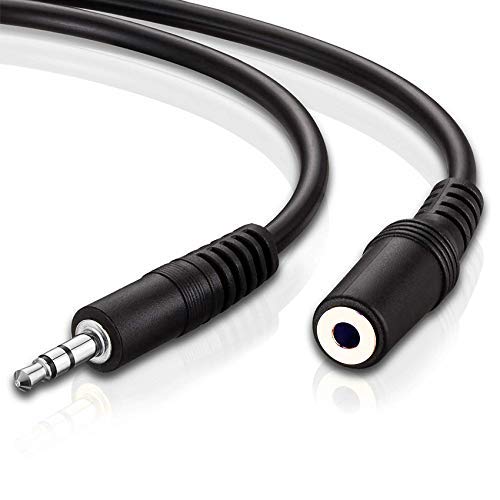 3.5mm Stereo Male To Female AUX Cable - 60cm