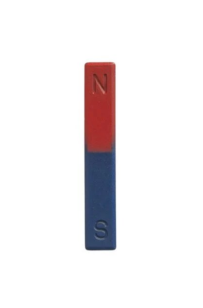 2Pcs 36/70/110/180mm Bar Magnet NS Red Blue Magnetic Field