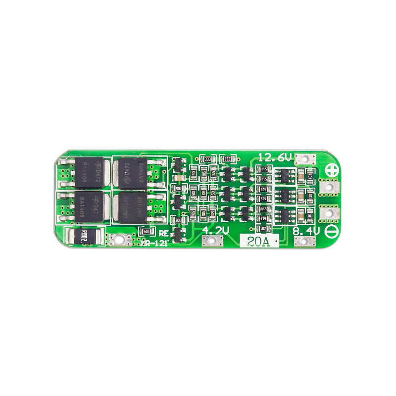 12.6V BMS 3S 20A 18650 Lithium Battery Management Board