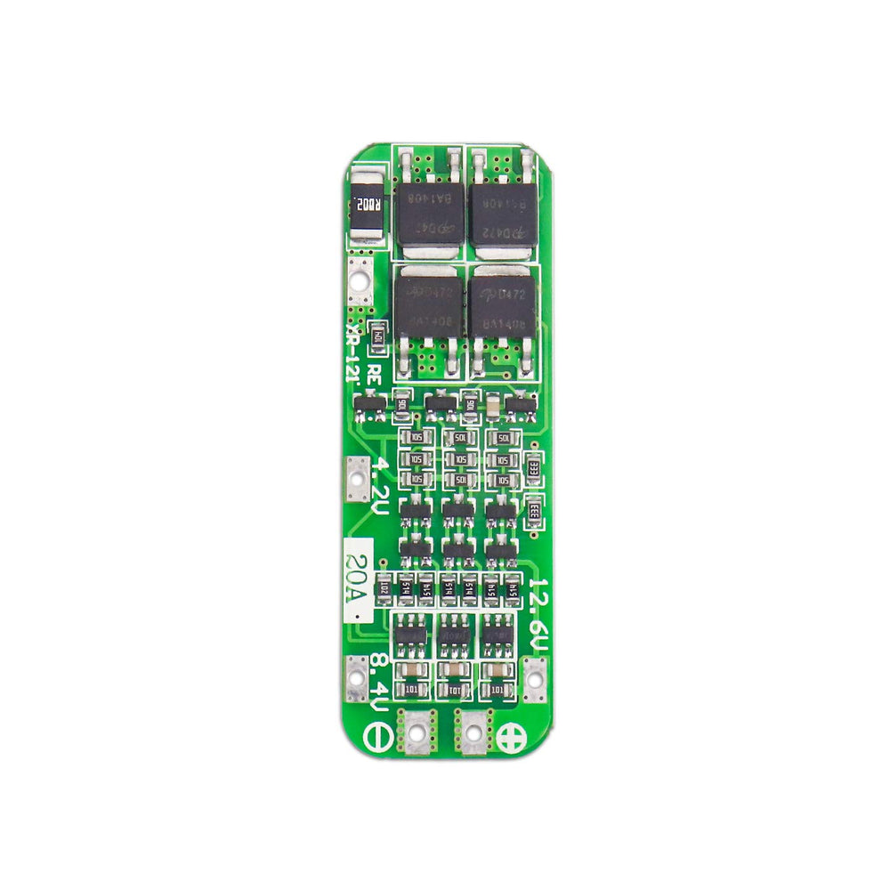 12.6V BMS 3S 20A 18650 Lithium Battery Management Board
