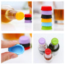 Sillicone Bottle Caps - Soda/Cold-Drink/Beer (6Pcs)