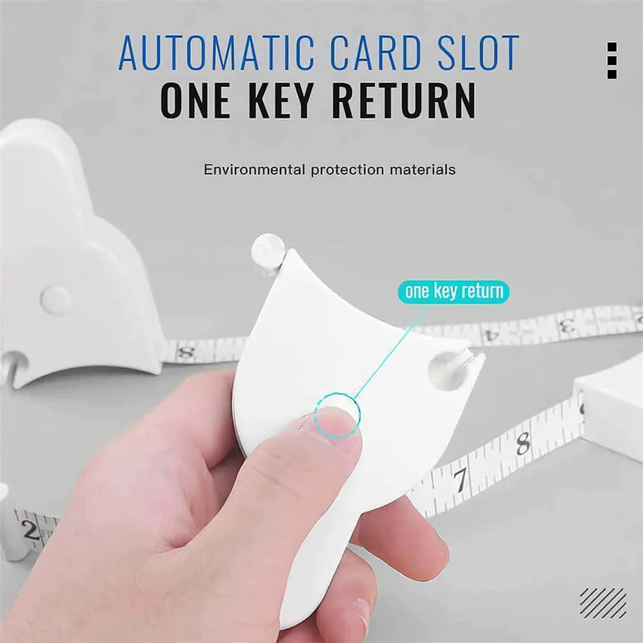 Retractable Measuring Tape for Body