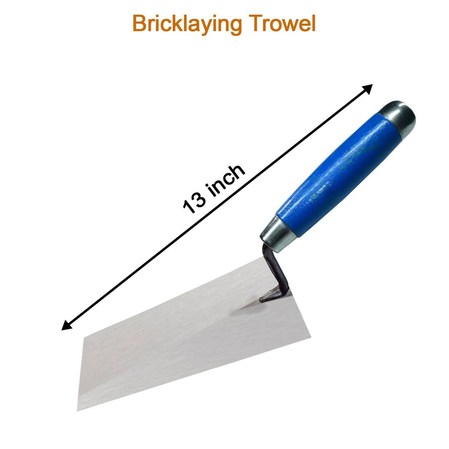 MT5 Masonry Finishing Trowel Square Toe Square Heel with Soft Grip Handle 13inch