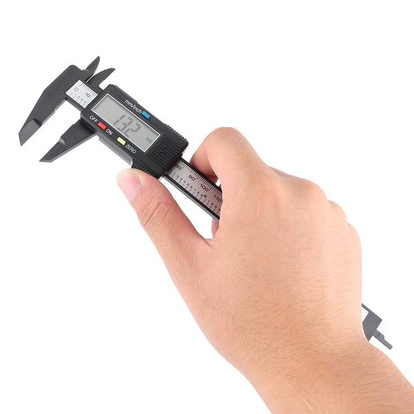 Digital Vernier Caliper Plastic Body 150mm/6Inch with Blister Packaging