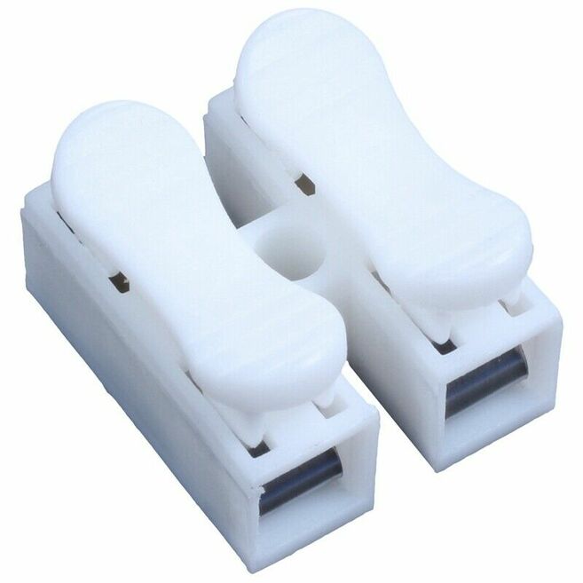 CH2 Spring Quick Wire Connector Cable Clamp Terminal Block Connector M