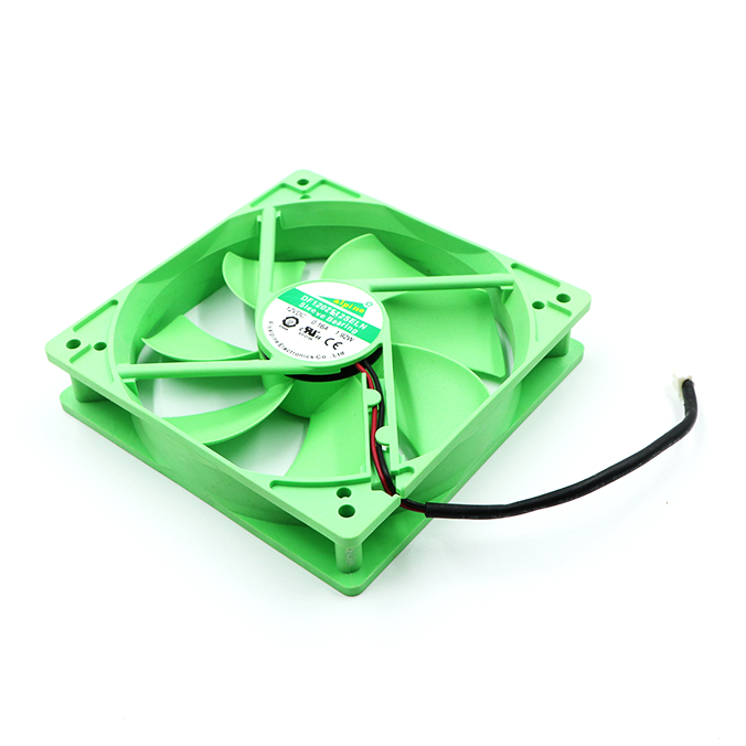 Green Color DC Cabinet Cooling Fan/CPU Fan 12v 4.7 x 1 inch