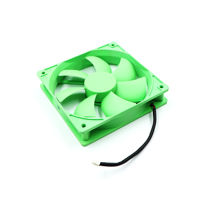 Green Color DC Cabinet Cooling Fan/CPU Fan 12v 4.7 x 1 inch