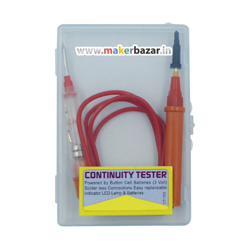 CT-103 Continuity Tester With Red Led Indicator Analog Multimeter (8000Counts) 1M Length