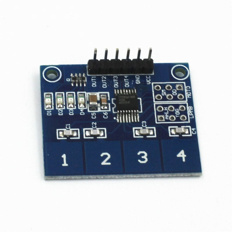 TTP224 4-Channel Capacitive Touch Switch Sensing Module