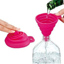 Collapsible Heat Resistant Silicone Funnel - Multicolour
