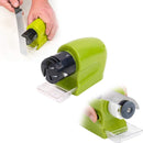 Cordless Electric Knife/ Blade Sharpener with Catch Tray
