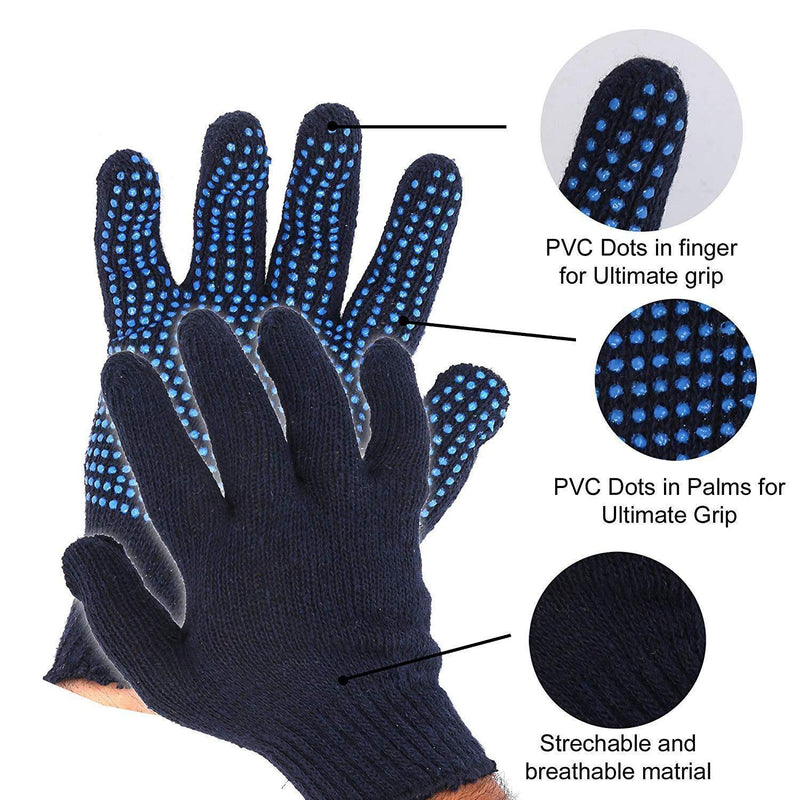 Cotton Polyester Maker's Work Gloves (Pair)