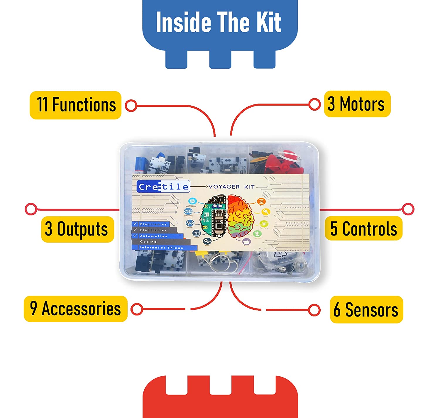 Cretile: Voyager Kit - 37 Cretiles and Accessories