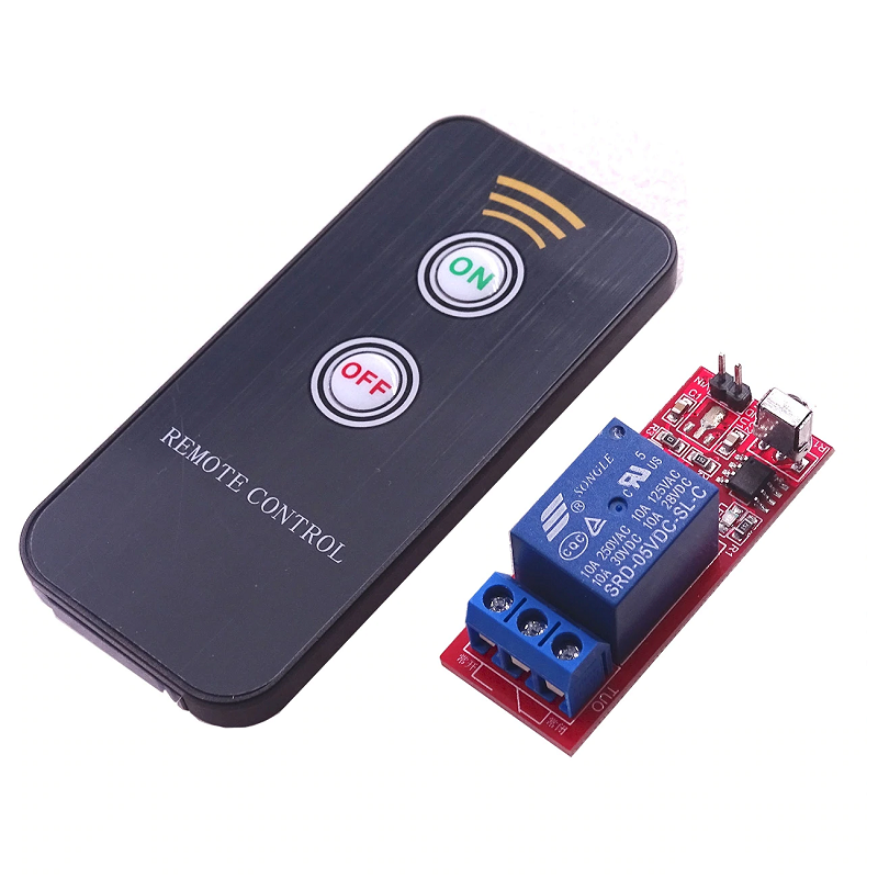 DC 1-Channel Relay Module Infrared IR Remote Switch Control