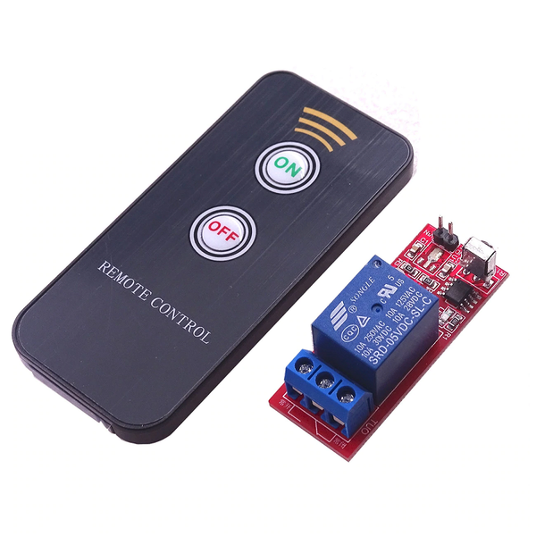 How to make simple Wireless Remote control Switch without Relay, IR  Receiver Remote control 