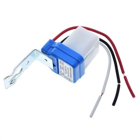 DC Automatic On/Off Photocell Street Lamp Light Switch Controller AC 220V 50-60Hz 10A Photo Control Photo Switch Sensor