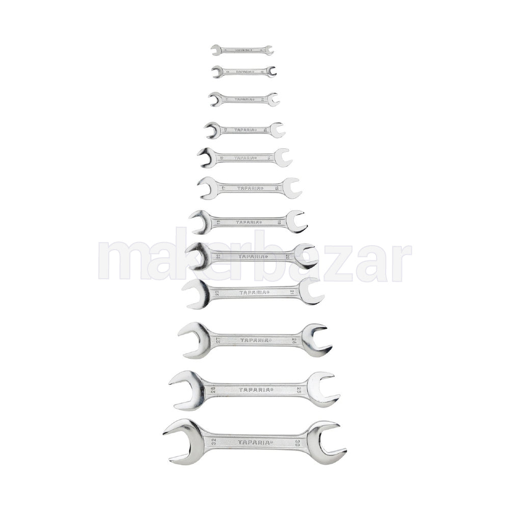 Taparia: DEP 12 Double Ended Spanner Sets 6x7 - 30x32