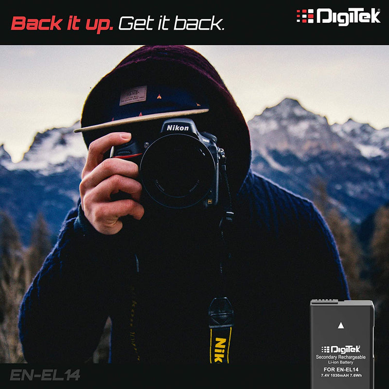 Digitek ENEL 14 Rechargeable Battery for DSLR
