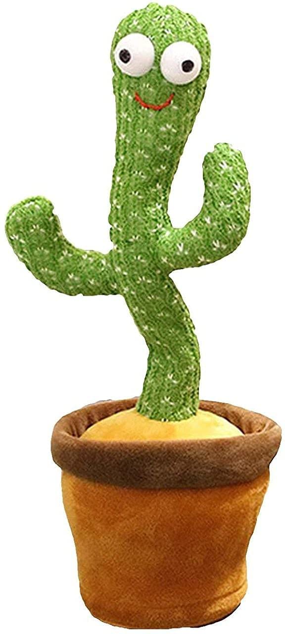 Dancing Cactus Talking Tree Toy (Non-Rechargeable / AA Battery)