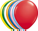 50pcs Assorted Solid Color Latex Balloons