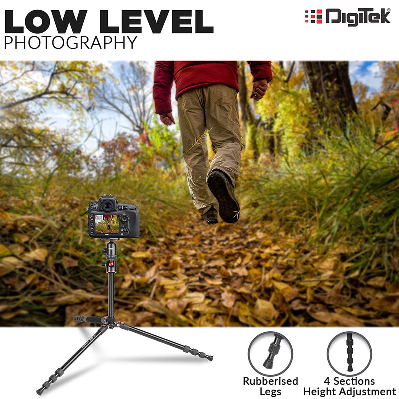 Digitek DTR 520 BH Tripod Cum Monopod with Swivel Pan Head