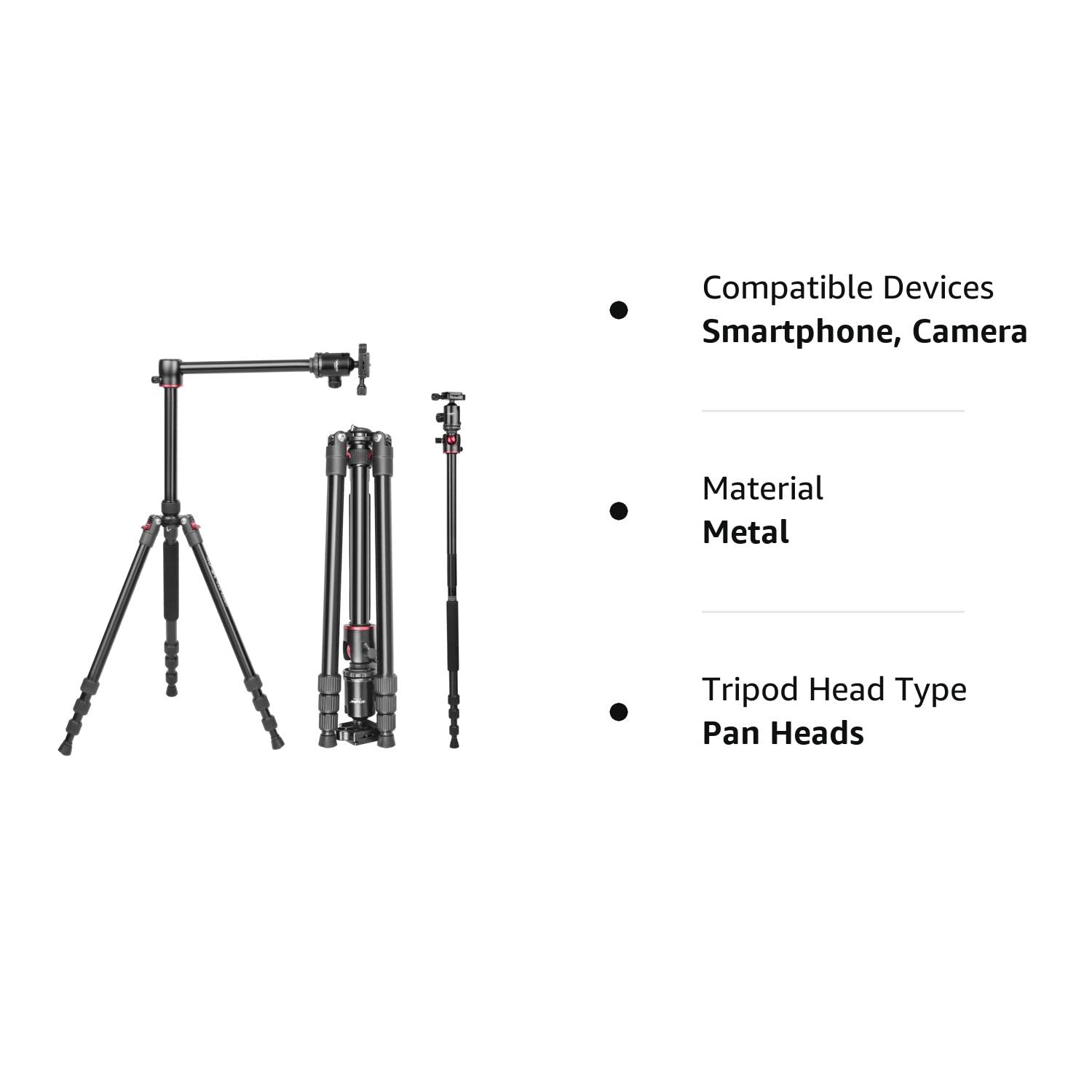 Digitek: DTR 520 BH Tripod Cum Monopod with Swivel Pan Head