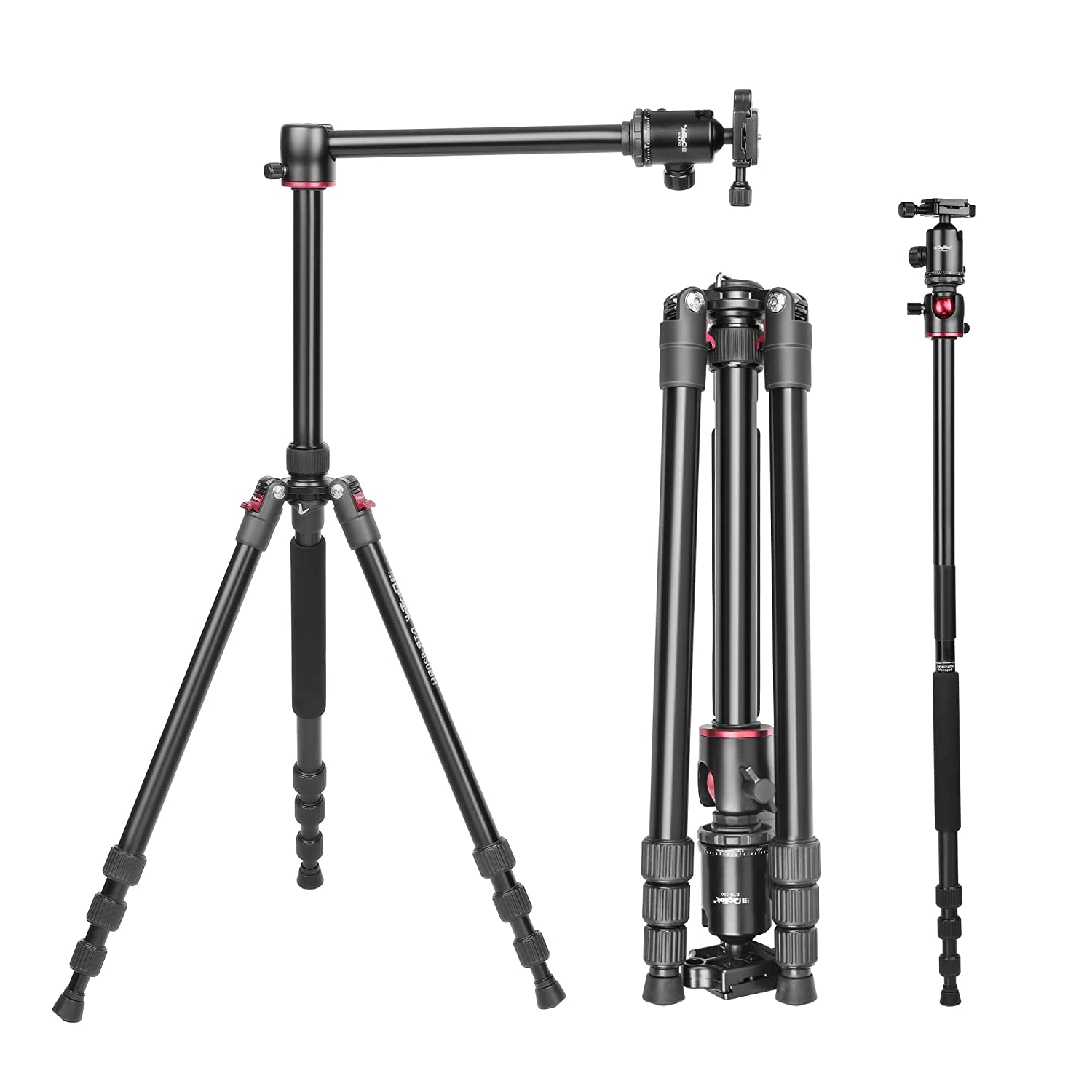 Digitek: DTR 520 BH Tripod Cum Monopod with Swivel Pan Head