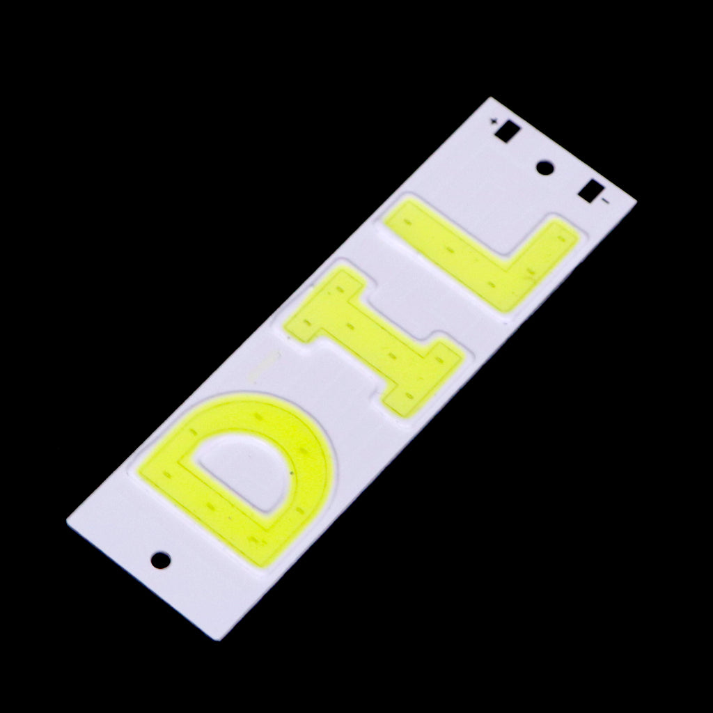 3.7v - 4V DIL letters COB led light [ Color - Cool White ]