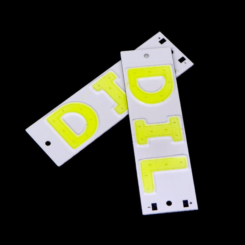 3.7v - 4V DIL letters COB led light [ Color - Cool White ]